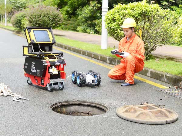 望江管道机器人检测